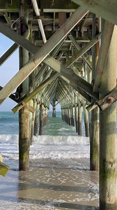 Good Morning! We’ve got sunny skies on the Grand Strand on this beautiful day. Current temp ~ 58 but should hit 70 by afternoon Water temp ~ 60 Hope all of you have a fantastic day! Let’s beach!! 🌊☀️🌊☀️🌊 | Myrtle Beach Grand Strand Life