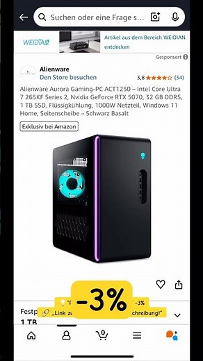 👉 HIER DRÜCKEN 🛒 Alienware Aurora Gaming PC ACT1250 Review #gamingsetup#gamingsetups#setupgamer
