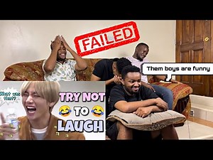 Friends watch BTS Try Not To Laugh Challenge [IMPOSSIBLE]