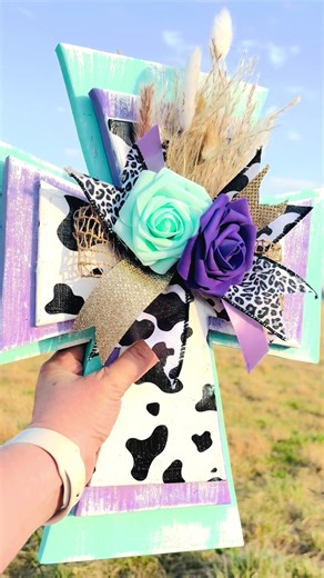 The first of many triple layered crosses! #cross #handmade #diy #fyp #christian