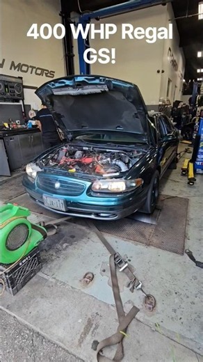 Turbo Buick Regal GS Dyno #sleeper #turbo #3800 #dyno #boosted
