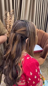 Trending open hairstyles for haldi event ✨🌸 | Vanity-Makeover & Salon