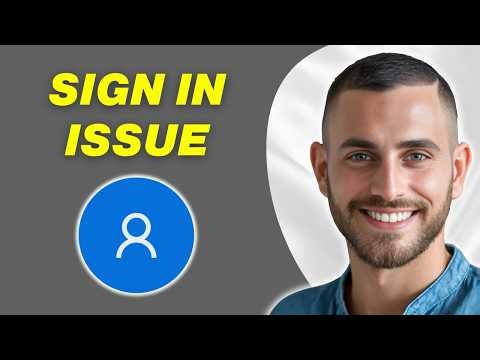 How To Fix Microsoft Account Sign In Problem | Updated & Easy Method