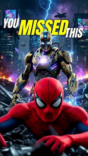 Spider-Man Was Confused by Iron Man’s Tech! 🤯 #shorts