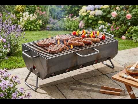 BBQ CAMP GRILL with SOLIDWORKS