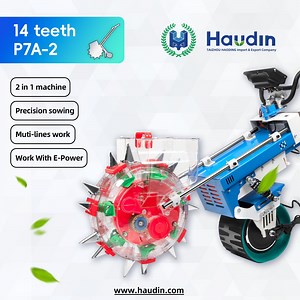 [Hot Item] Efficient Electric/Gasoline Powered Push Seeder for Agriculture Peanut Corn Seeder