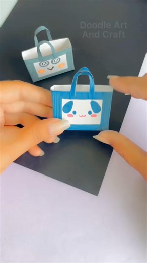 Mini Handmade Paper Bag🎀 Easy DIY BlindBag Idea✨ #shorts #papercrafttutorial