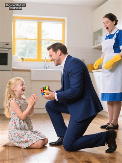 11K views · 40 reactions | A Cleaning Lady Brought Her Little Girl to...