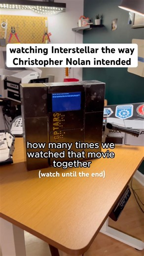 watching Interstellar (the way Christopher Nolan intended)