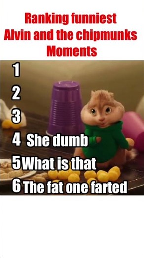 Ranking funniest Alvin and the chipmunks the road chip moments