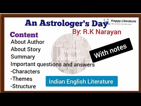 An Astrologer's Day|| Summary with Questions and Answers (MEG 7)
