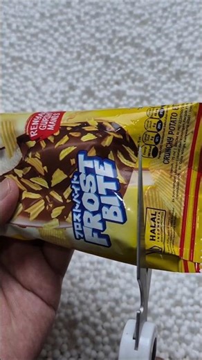 hunting eskrim pota Bee rasa cokelat di styrofoam #shorts #icecream #reverse #fyp