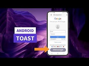 8. Android Toast in Android Studio | Display Message Using Toast | LENGTH_LONG & LENGTH_SHORT