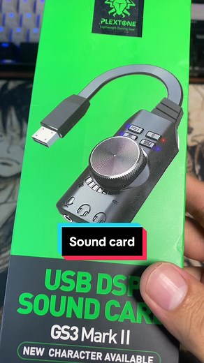 USB SOUND CARD PLEXTIONE #soundcard #usbsoundcard #plextone