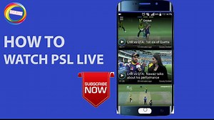 How To Watch PSL LIVE