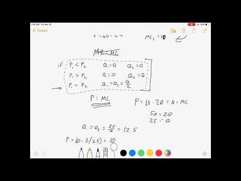 Duopoly with Bertrand (price) Competition