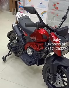 1.3K views · 23 reactions | Contact Number 03174263226 Kids hand race bike 12v battery 12v moter shock system foot Weight capisty 100 kg Age limit 3 up 12 year Beautiful model big size hvaey bike Online delivery all.pakistanbrake Usb.memory card mp3 | babyexpress.pk | Facebook