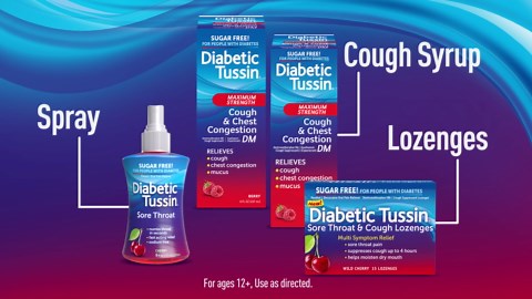 Diabetic Tussin DM Max Strength Cough & Chest Congestion Relief, Safe for Diabetics, Berry Flavored, 8 fl oz. (Pack of 1)