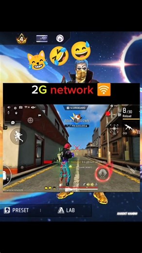2G network 😅☠️#freefire​ #foryoupage​ #tondegamer#karentgaming#hilightfreefire