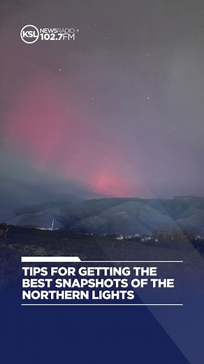 8.3K views · 23 reactions | Do you plan on going out to take photos of the northern lights? Here are some photography tips from KSL Digital Content Producer Kennedy Camarena. NOTE: Another way to take photos of the lights is to set your phone camera to night mode and manually set it to take the photo for about three to 15 seconds. #northernlights #auroraborealis #photographytips | KSL NewsRadio | Facebook