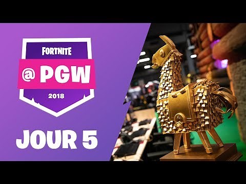 Fortnite à la Paris Games Week - Jour 5