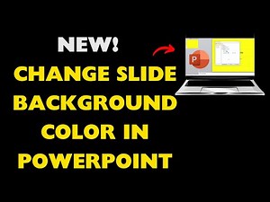 How To Change Slide Background Color In PowerPoint