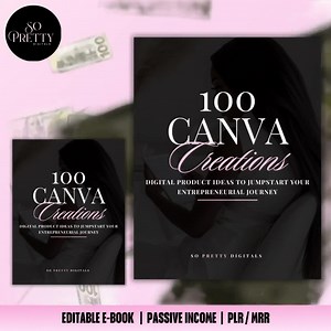 Ebook DPP/MRR Canva modifiable dans Canva | Revenu passif, Entrepreneur, Influenceur, Fille patronne, Sans visage - Etsy France