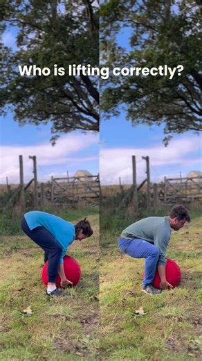 Who is lifting correctly?👇 “The MAN!!!” “Their form is TERRIBLE!” “Man!” “You’re going to hurt your back lifting like that!” “Gill needs to stop making excuses and work on her mobility!!!!” We got a tonne of comments like this on that reel… Three of the most common ways to hurt your back are: 1. Lifting too heavy, too soon. 2. Lifting the same way, over and over again. 3. Lifting in a position your muscles and joints haven’t been prepared for. Most of us were taught the “safe” way to lift, big 