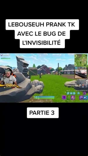 LEBOUSEUH PRANK TK AVEC LE BUG DE L'INVISIBILITÉ
