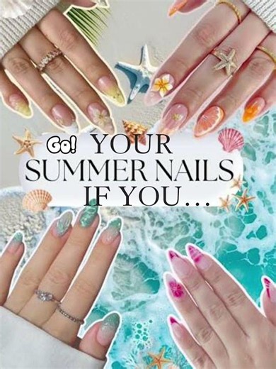🌺Your SUMMER Nails If You…🌺 #aestheic #nails #foryou #coquette #2026 #summer #pinterest #cute