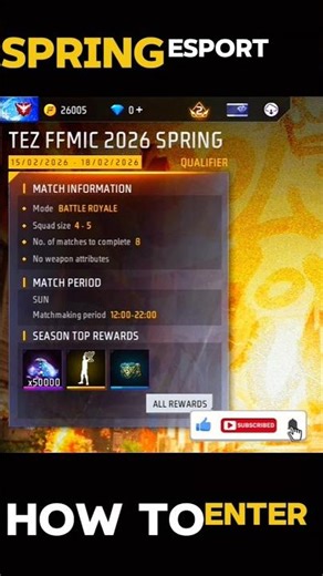 FFMIC 2026 REGISTRATION|😱