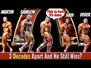 1993 Dorian Yates on the 2024 Mr. Olympia Stage