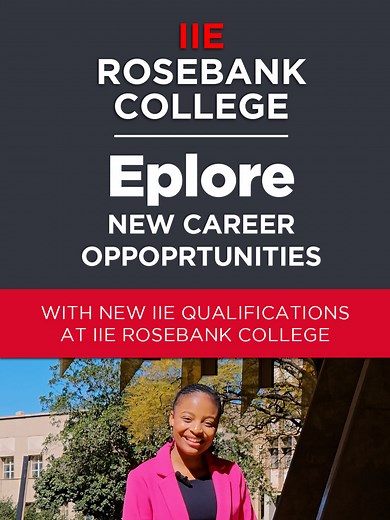 New IIE Distance Qualifications for 2025 at IIE Rosebank College