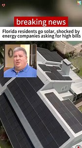 115K views · 360 reactions | Florida residents go solar, shocked by energy companies asking for high bills #BreakingNews #UpdateNews #news | Samuel Harris | Facebook
