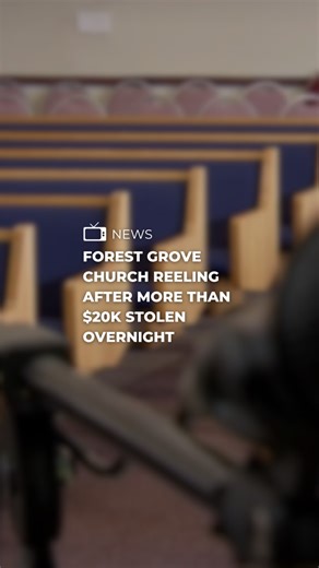 5.5K views · 45 reactions | Members of a Forest Grove church are struggling to bounce back after more than $20,000 worth of equipment and donations were stolen from their sanctuary. Find the full story on the FOX 12 app. | FOX 12 Oregon | Facebook