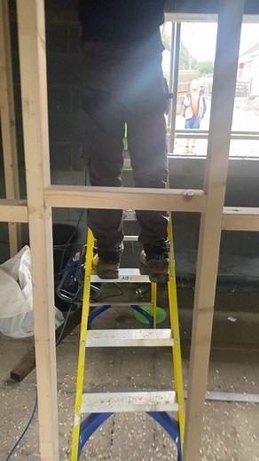 You tw@t #angry #dane #apprentice #angry #sawdust #throw #payback #ladder #drill #hole #chase