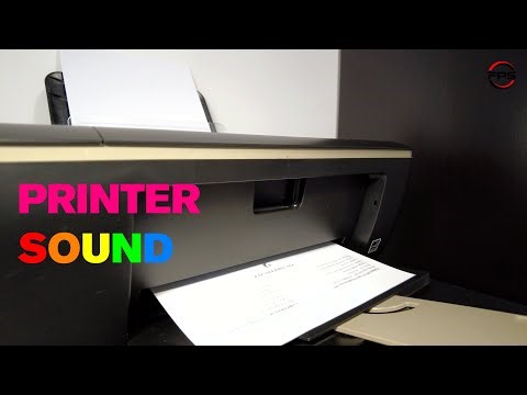 Printer Sounds - Paper Printing Sound
