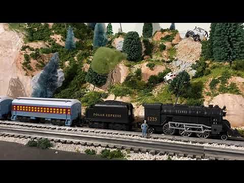 Lionel Polar Express Train (Battery-Powered) from all places... Aldi