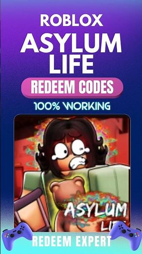 Roblox Asylum Life Codes | Asylum Life Redeem Codes #asylumlife