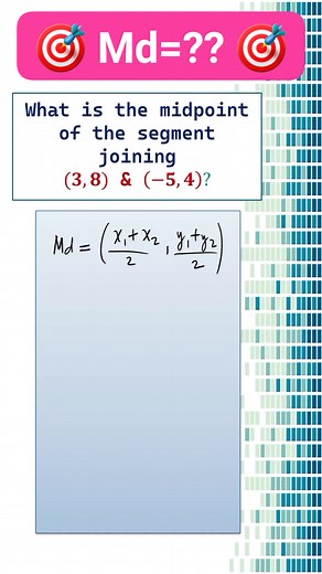 🎯 What is the midpoint of the line segment? ✍️ 👇 #analytic #geometry #midpoint #2p #problemsolving #practicemakesperfect #reelsinstagram #pma #sharingiscaring #pisay #dost #UPCAT #fyp #civilserviceexam #admissions #examprep #review #fbreels #reelviral #mathtutor #exam #college #entrance INFINITE Guru's Solid Fans | Infinite Guru