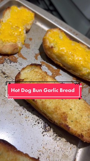 Hot Dog Bun Garlic Bread: Easy & Delicious