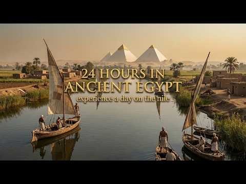 24 Hours on the Nile, 1450 BC - Before the Pyramids Could Stand, Someone Had to Float Them
