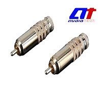 [Hot Item] Hi-Fi Audio RCA Connector Plug Aluminum Gold