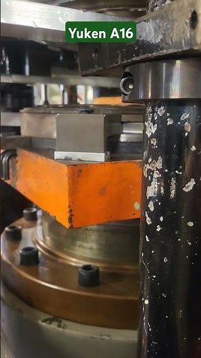 Yuken A16 pump on HMC press