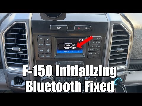 Initializing BT. Please try again - 2016 Ford F150