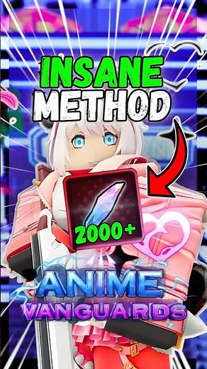 The BEST Reroll Method! (Anime Vanguards)