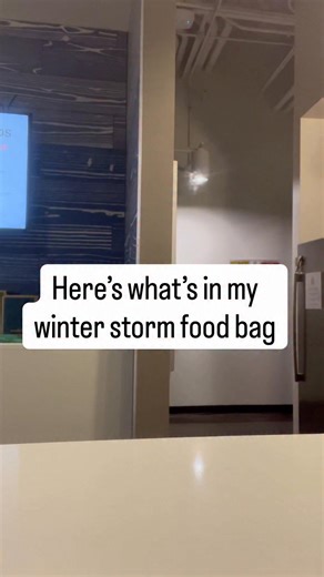 #whatsinmybag winter storm edition. What did you stock up on? Be safe, yall! | Laura Harris NBC 5
