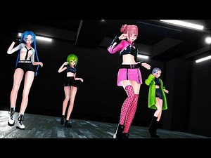 【MMD】K/DA - MORE [ spec. ver ]