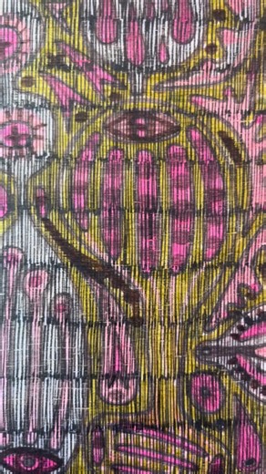 Finished this little colour study in pink, brown and olive green… . . . #art #drawing #artist #artwork #artstudio #femaleartist #abstract #australianartist #mixedmedia #colourstudy #ink #linework #surfacepatterndesign #markmaking #penandink #pendrawing | YMT | Facebook