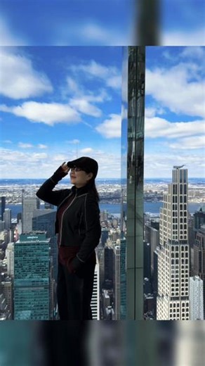 纽约之行～#纽约曼哈顿的 SUMMIT One Vanderbilt（范德比尔特一号观景台#纽约城市风景 2026.2.14
